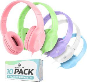 Student On-Ear Comfy Swivel Earphones